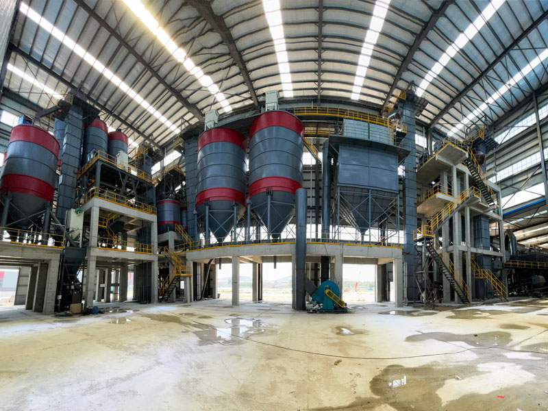 济南干粉砂浆（河沙、机制砂）两用生产线